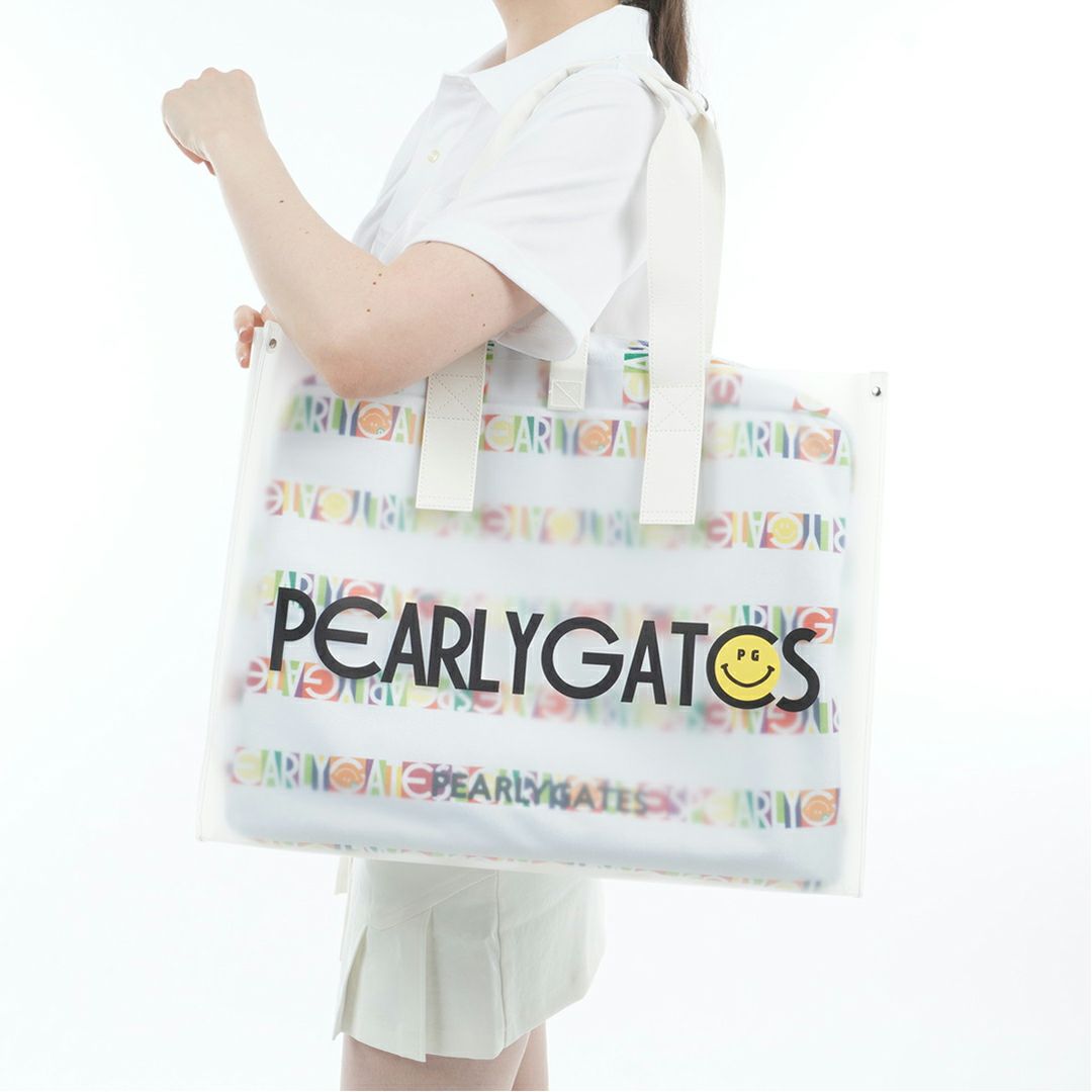 PEARLYGATES ロッカーバッグ オフホワイト