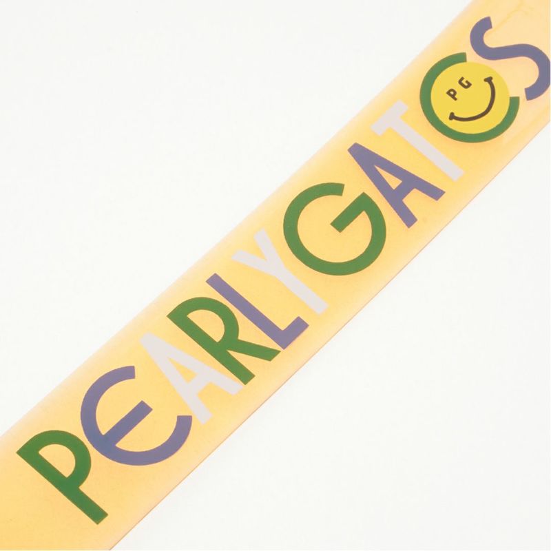PEARLY GATES パーリーゲイツ クリア ベルト ロゴ グリーン系 [240001871955] ゴルフウェア PEARLY GATES｜Bioロゴクリアベルト (UNISEX) | Rakuten Fashion