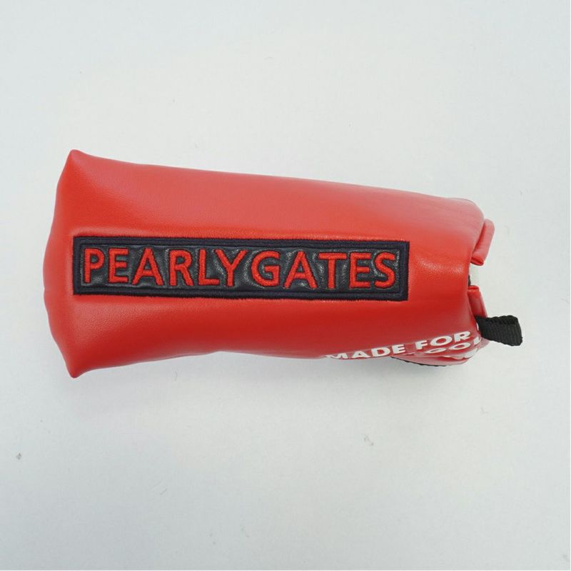 PEARLYGATES ユニセックス メンズ レディース パターカバー レッド