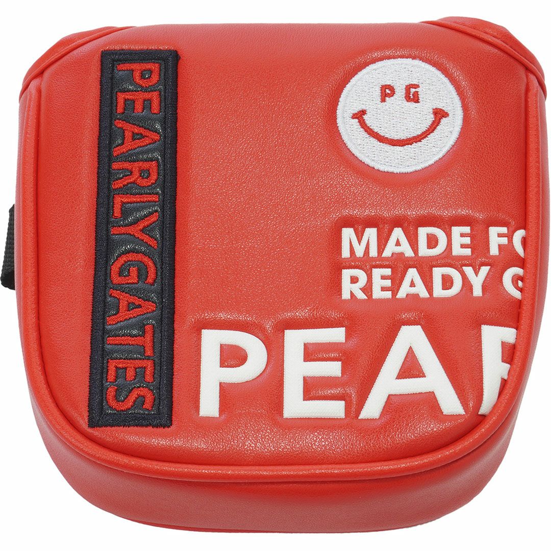 PEARLYGATES ユニセックス メンズ レディース パターカバー レッド