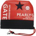 PEARLYGATES ユニセックス メンズ レディース アイアン用ヘッドカバー レッド