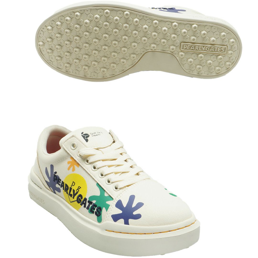PEARLYGATES レディース シューズ ホワイト  