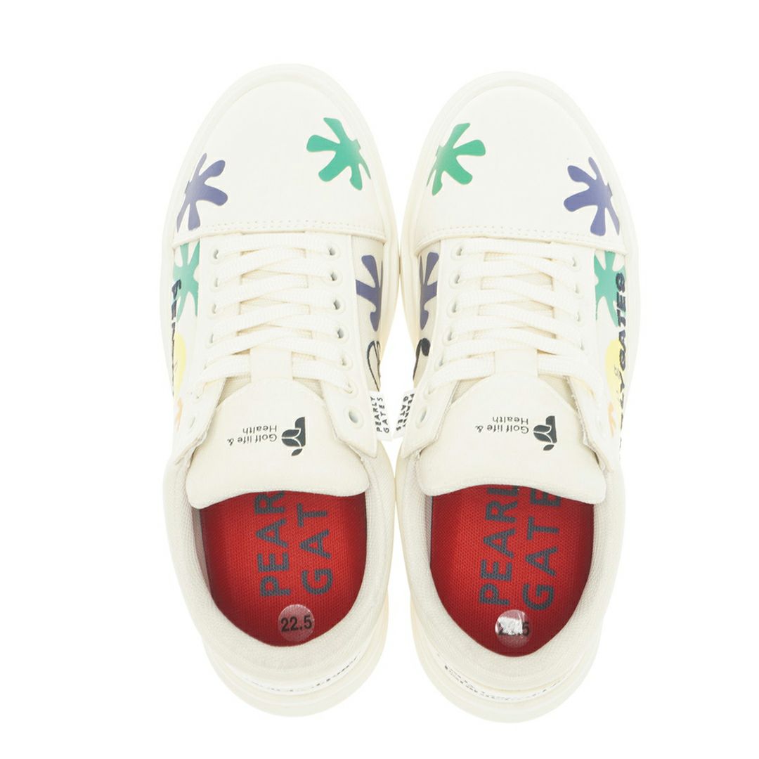 PEARLYGATES レディース シューズ ホワイト  