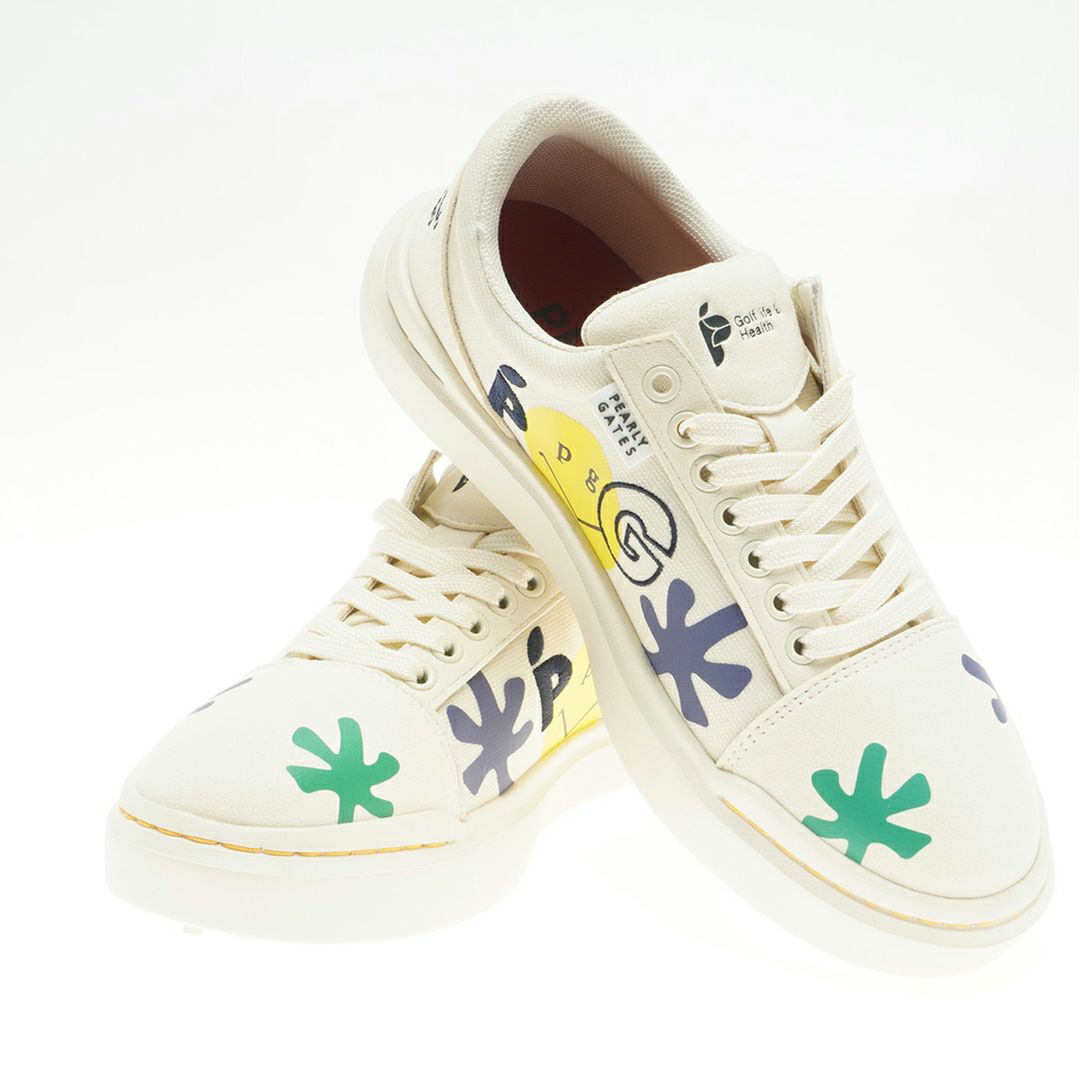 PEARLYGATES レディース シューズ ホワイト  