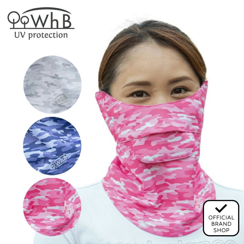 ホワイトビューティー White Beauty メンズ レディース ユニセックス フェイスカバーCH型 カモフラ XWMG002F 詳細2