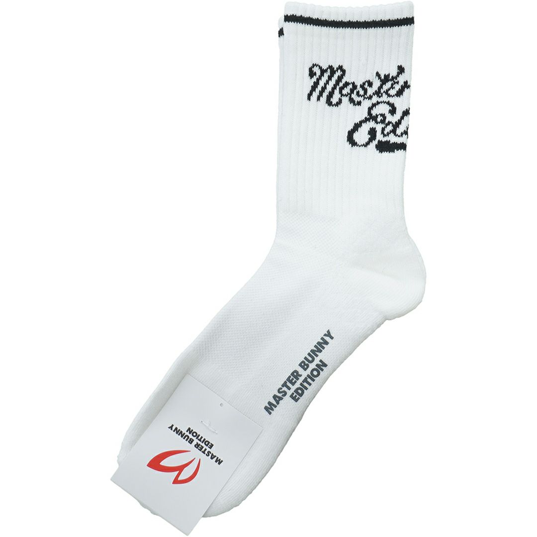 MASTER BUNNY EDITION レディース ソックス ホワイト ブラック