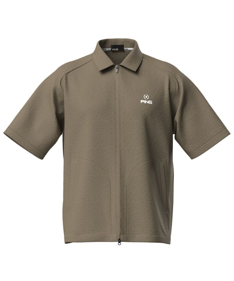 PINGAPPAREL メンズ 半袖シャツ ベージュ