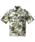 PINGAPPAREL メンズ 半袖シャツ カーキ
