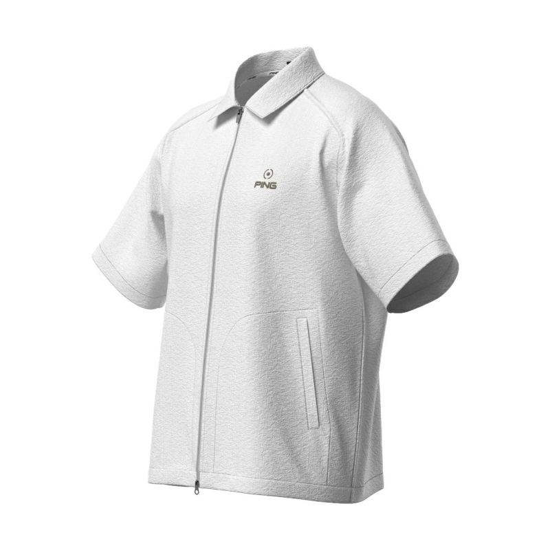 PINGAPPAREL メンズ 半袖シャツ ホワイト 白