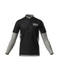 PINGAPPAREL メンズ シャツ　レイヤードシャツ ブラック