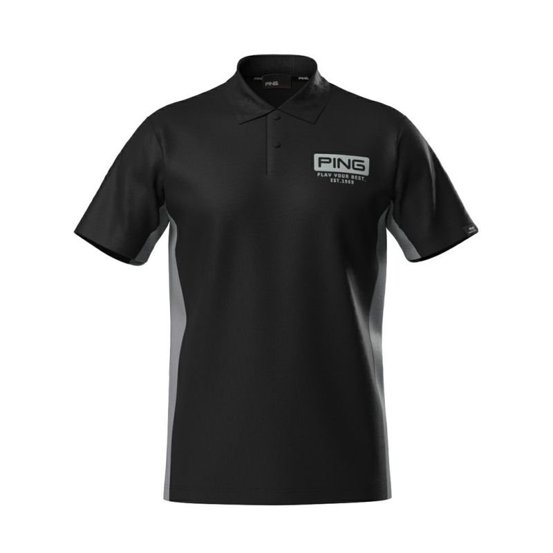 PINGAPPAREL メンズ シャツ　レイヤードシャツ ブラック