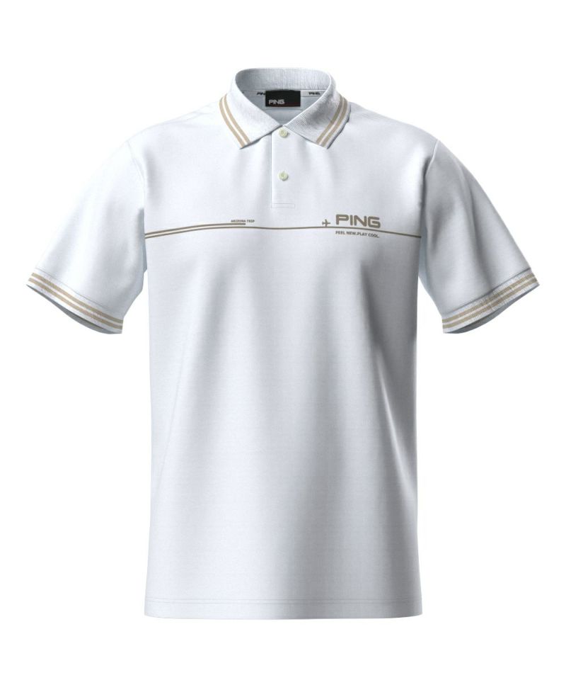 PINGAPPAREL メンズ シャツ ホワイト