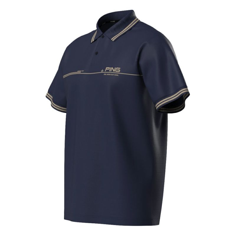 PINGAPPAREL メンズ シャツ ネイビー