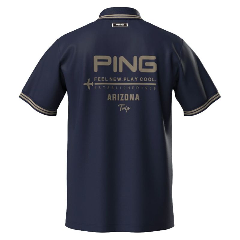 PINGAPPAREL メンズ シャツ ネイビー