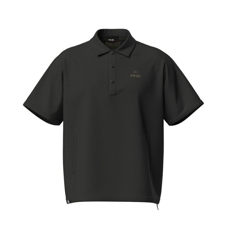 PINGAPPAREL メンズ シャツ　レイヤードシャツ ブラック
