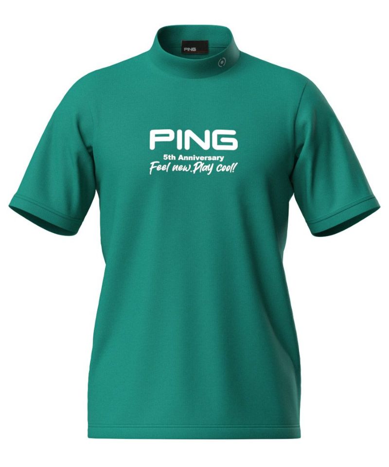 PINGAPPAREL メンズ シャツ ターコイズブルー