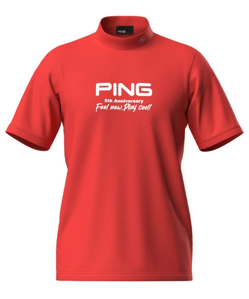 PINGAPPAREL メンズ シャツ レッド