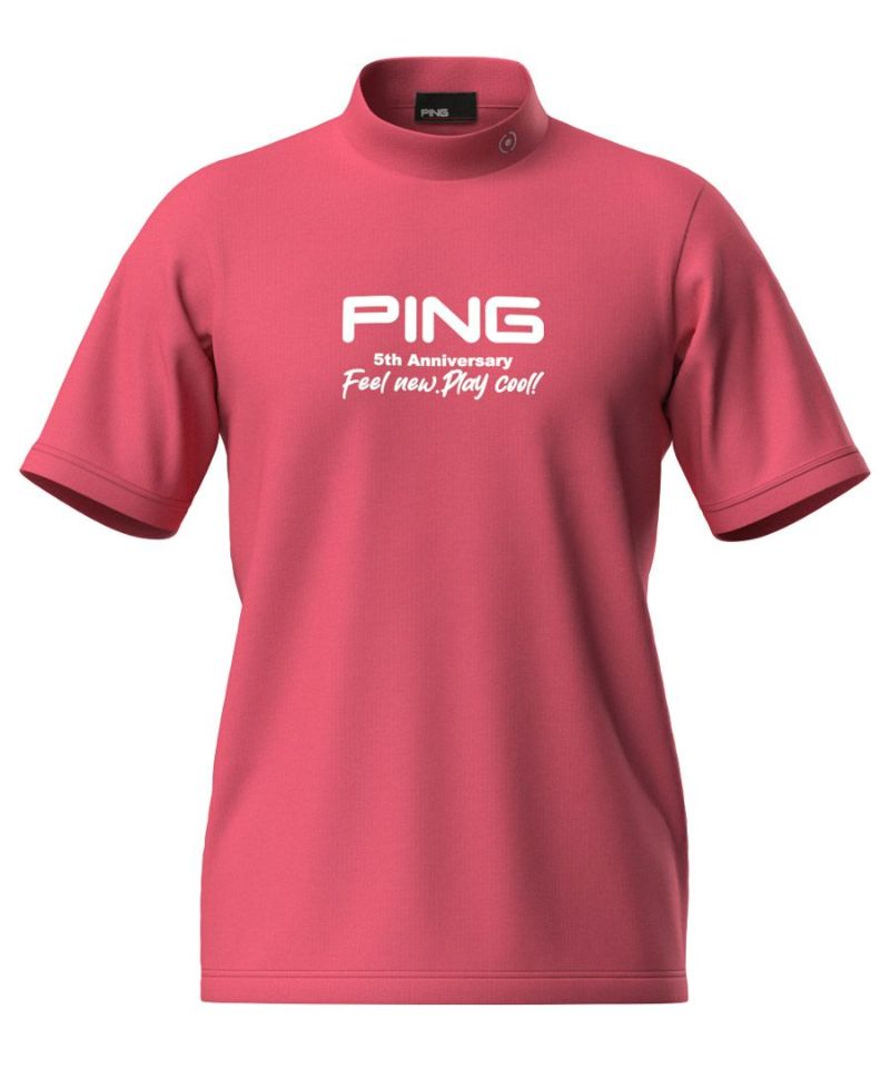 PINGAPPAREL メンズ シャツ ピンク