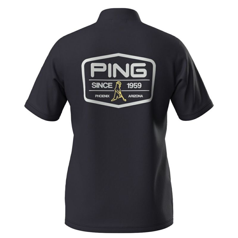 PINGAPPAREL メンズ シャツ ネイビー