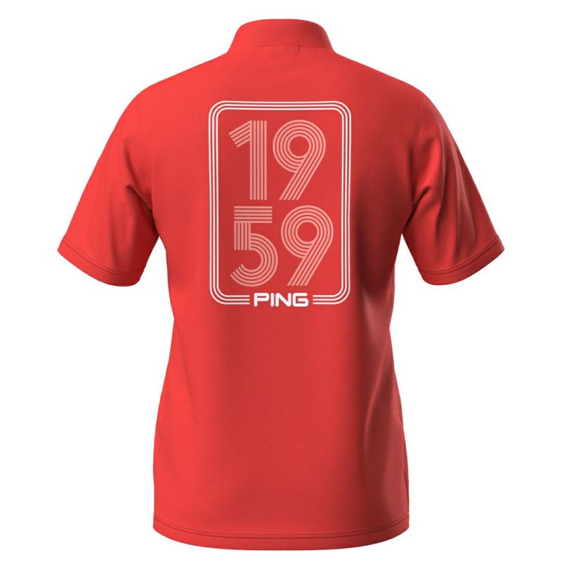 PINGAPPAREL メンズ シャツ レッド