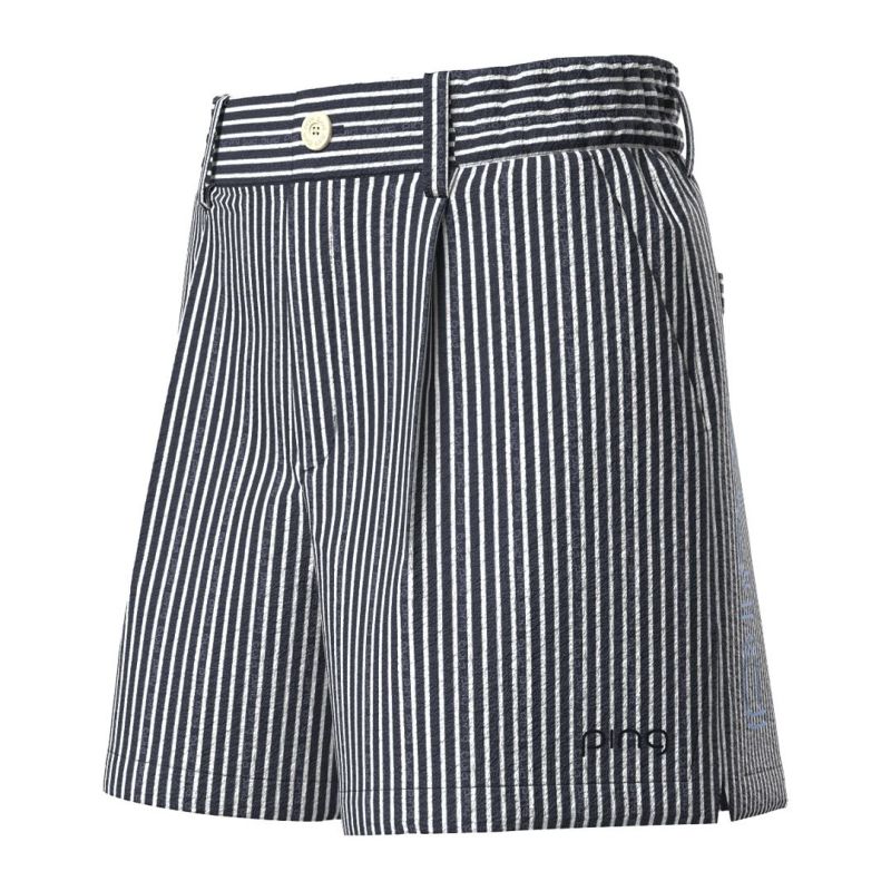 PINGAPPAREL レディース パンツ キュロット ネイビー 紺