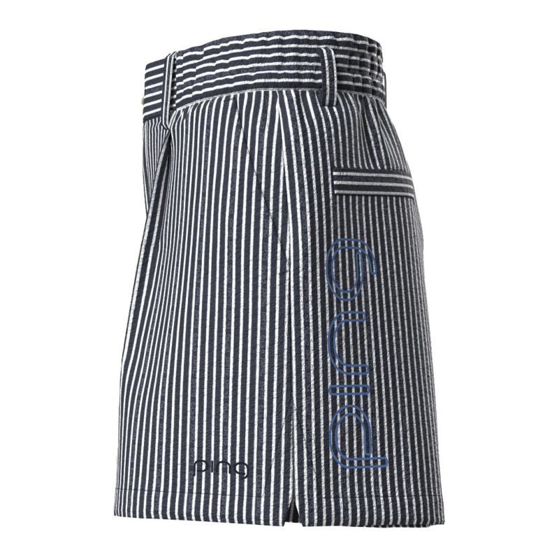 PINGAPPAREL レディース パンツ キュロット ネイビー 紺