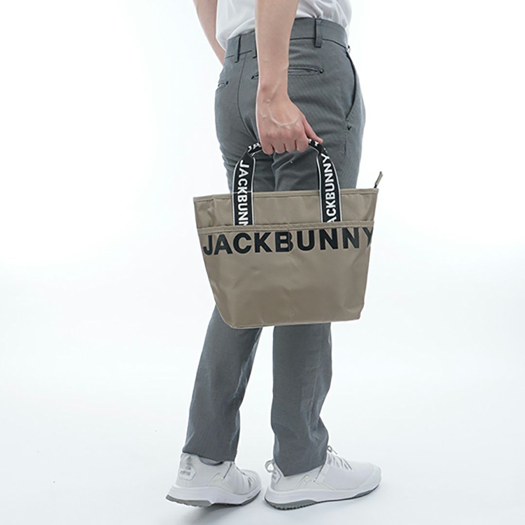 JackBunny!! ユニセックス メンズ レディース カートバッグ ラウンドバッグ ベージュ