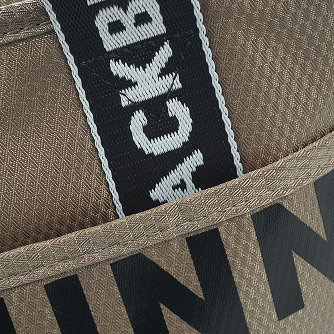 JackBunny!! ユニセックス メンズ レディース カートバッグ ラウンドバッグ ベージュ