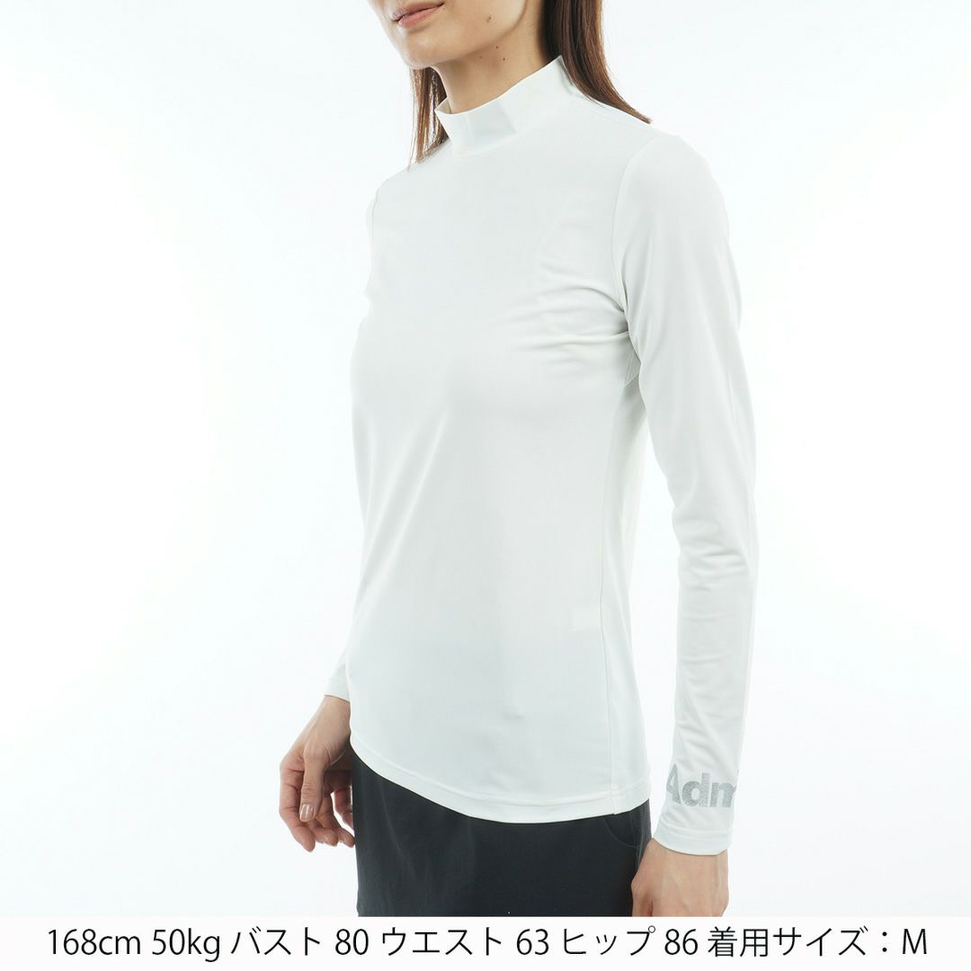 アドミラル ゴルフ Admiral GOLF レディース レディース 美ハダッチ　モックネックインナー ADLA539 詳細3