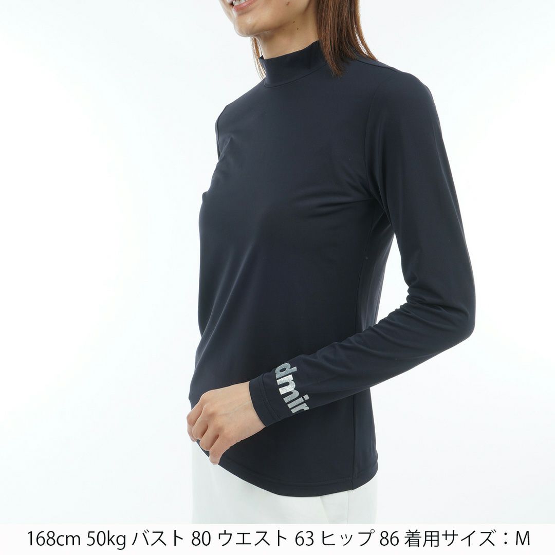 アドミラル ゴルフ Admiral GOLF レディース レディース 美ハダッチ　モックネックインナー ADLA539 詳細5