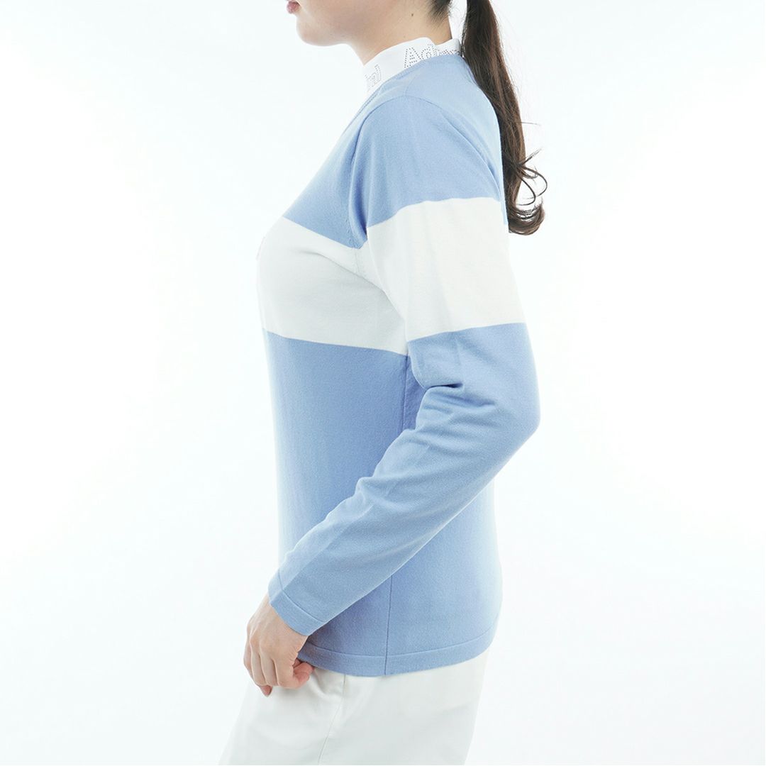 アドミラル ゴルフ Admiral GOLF レディース レディース マシュマロタッチ クルーネックライトニット ADLA550 詳細9