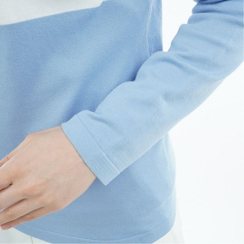 アドミラル ゴルフ Admiral GOLF レディース レディース マシュマロタッチ クルーネックライトニット ADLA550 詳細13