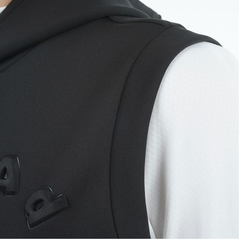 [アドミラル ゴルフ]レディース ダンボール フーディーベスト　ブラック