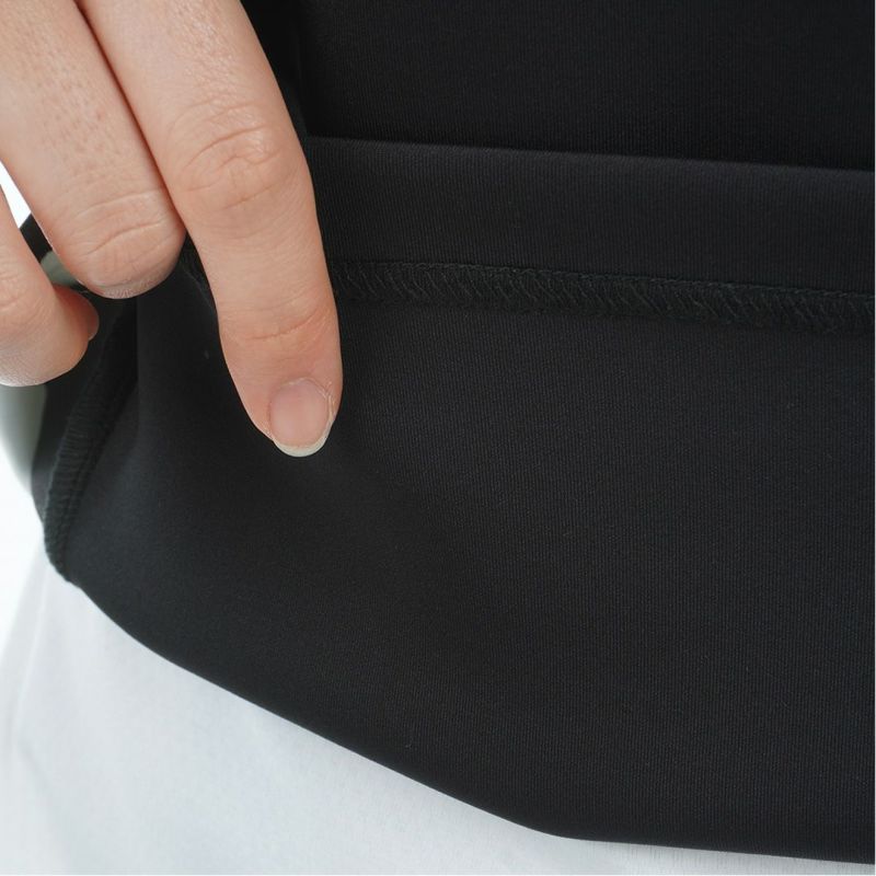 [アドミラル ゴルフ]レディース ダンボール フーディーベスト　ブラック