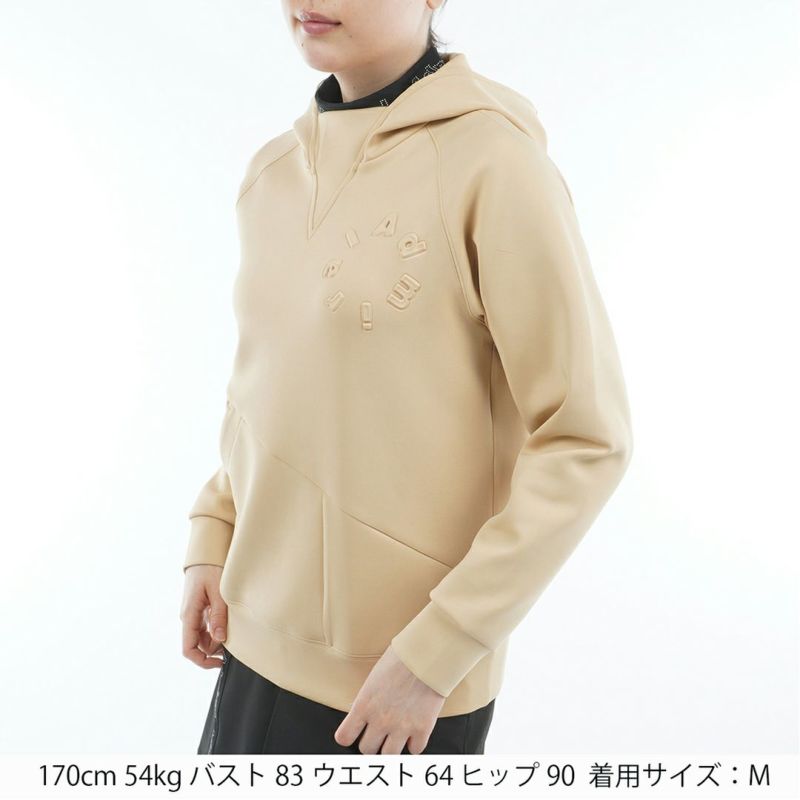 [アドミラル ゴルフ]レディース ダンボール フーディーパーカ　サンドベージュ