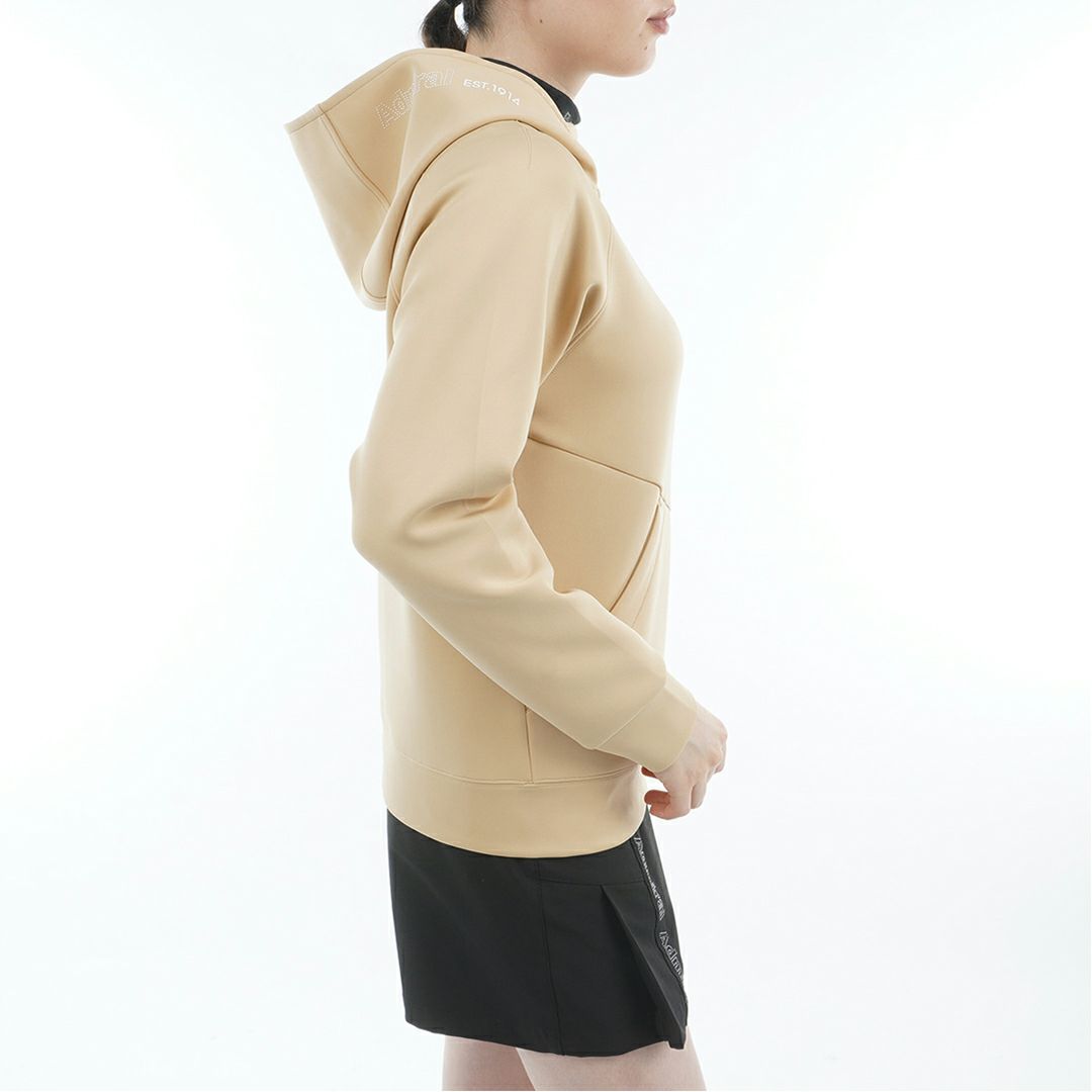[アドミラル ゴルフ]レディース ダンボール フーディーパーカ　サンドベージュ