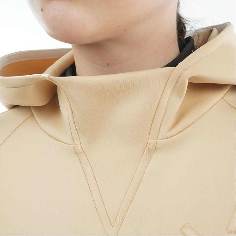 [アドミラル ゴルフ]レディース ダンボール フーディーパーカ　サンドベージュ