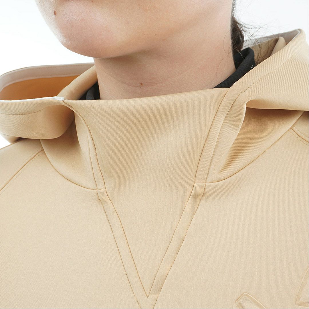 [アドミラル ゴルフ]レディース ダンボール フーディーパーカ　サンドベージュ