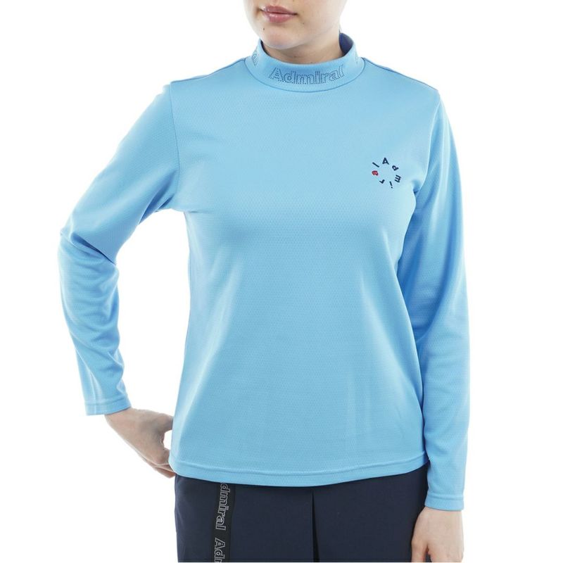 アドミラル ゴルフ Admiral GOLF レディース レディース カラタッチ 長袖モックネックシャツ ADLA554 詳細10
