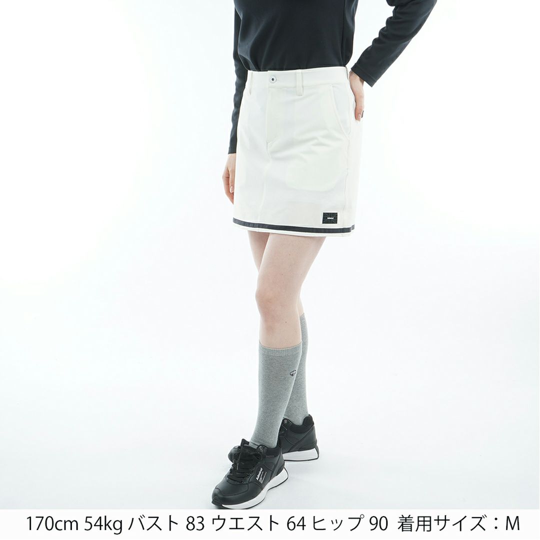 アドミラル ゴルフ Admiral GOLF レディース レディース 4WAYストレッチ ヘムラインスカート ADLA556 詳細2