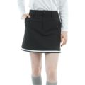 [アドミラル ゴルフ]レディース 4WAYストレッチ ヘムラインスカート　ブラック