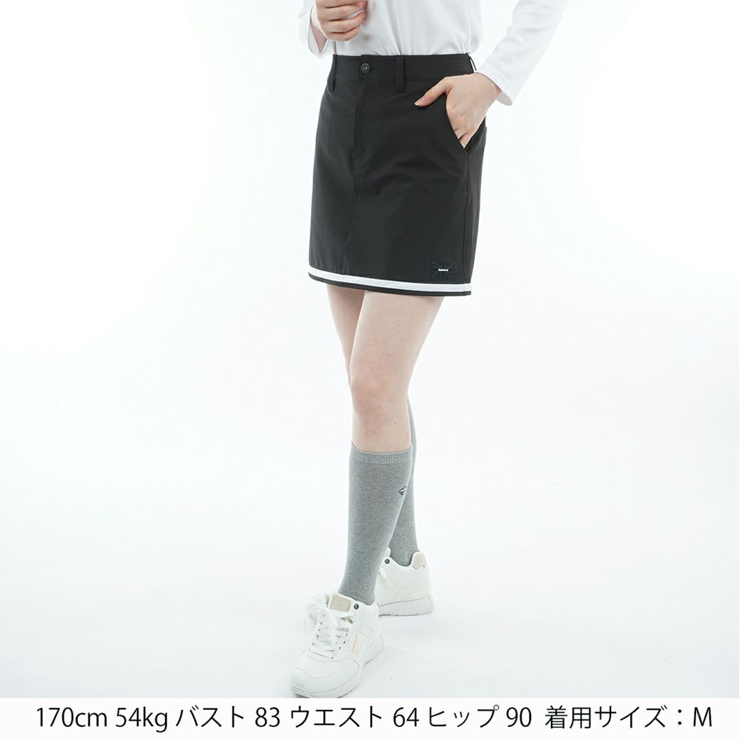 アドミラル ゴルフ Admiral GOLF レディース レディース 4WAYストレッチ ヘムラインスカート ADLA556 詳細5