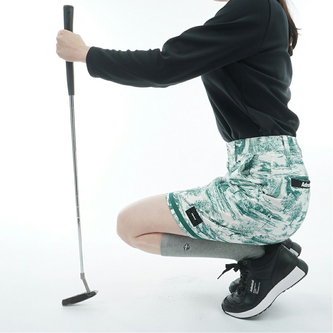 アドミラル ゴルフ Admiral GOLF レディース レディース 4WAYストレッチ ヘムラインスカート ADLA556 詳細15