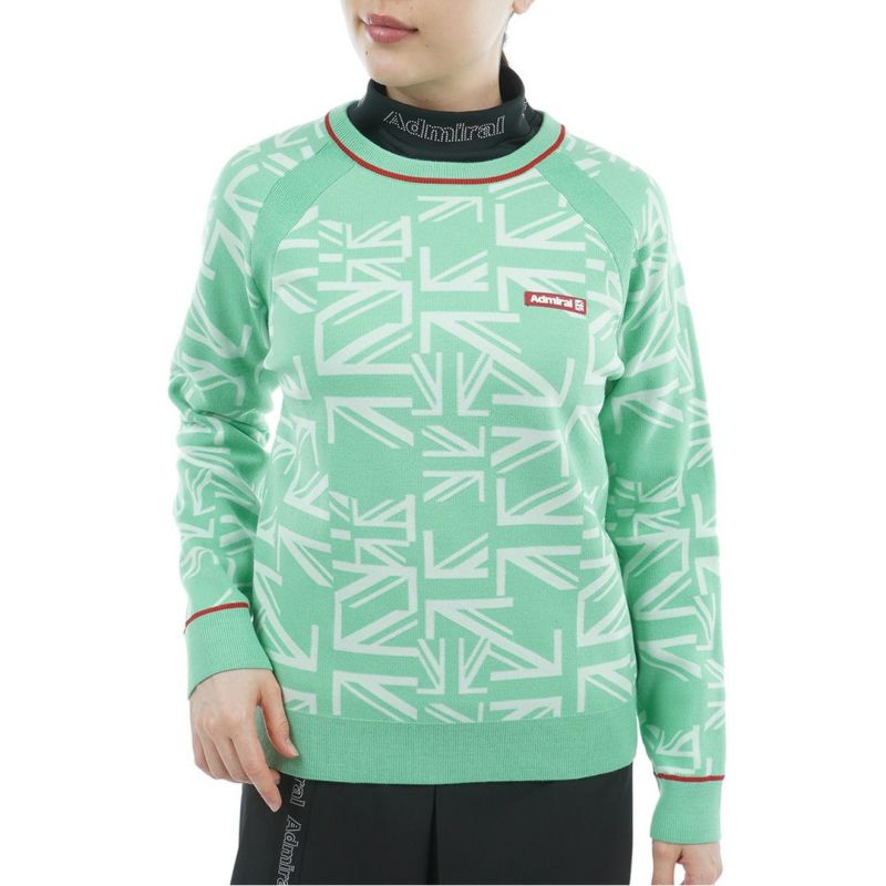 アドミラル ゴルフ Admiral GOLF レディース レディース UJ クルーネックセーター ADLA558 詳細7