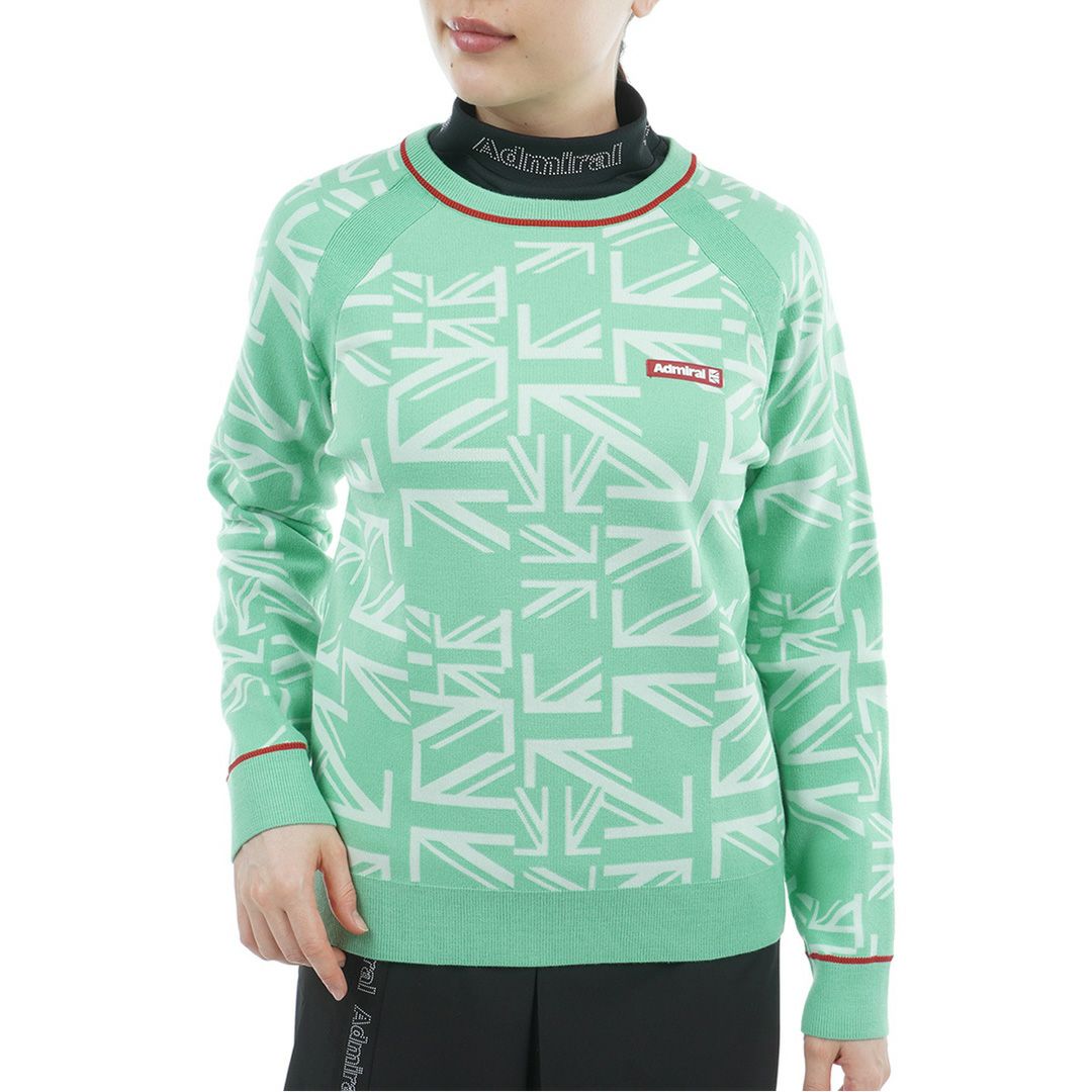 アドミラル ゴルフ Admiral GOLF レディース レディース UJ クルーネックセーター ADLA558 詳細7