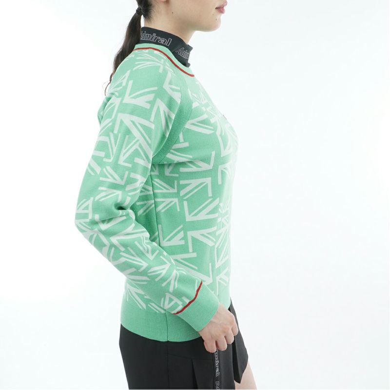 アドミラル ゴルフ Admiral GOLF レディース レディース UJ クルーネックセーター ADLA558 詳細11