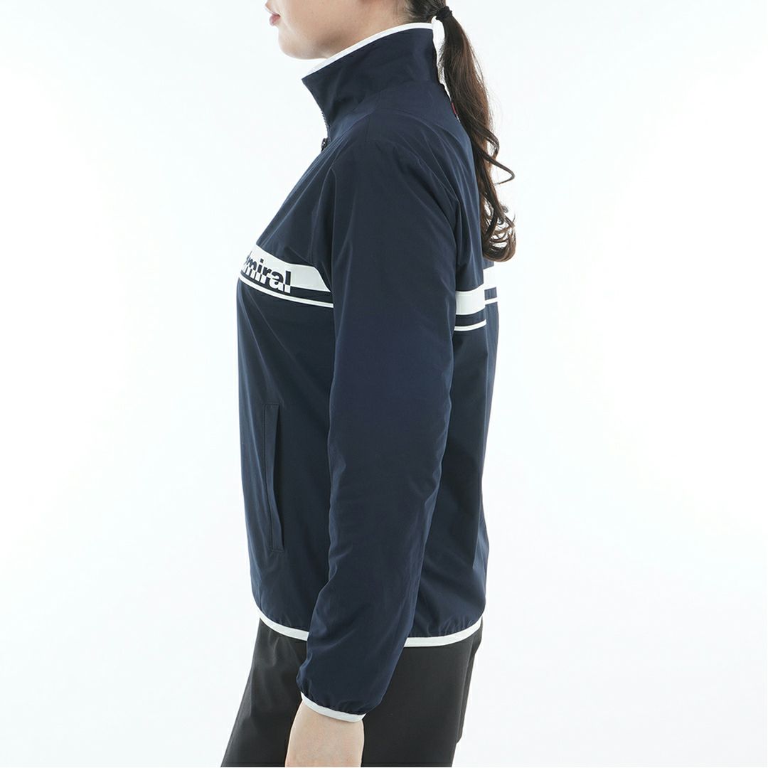 アドミラル ゴルフ Admiral GOLF レディース レディース ロゴライン ウィンドジャケット ADLA560 詳細6