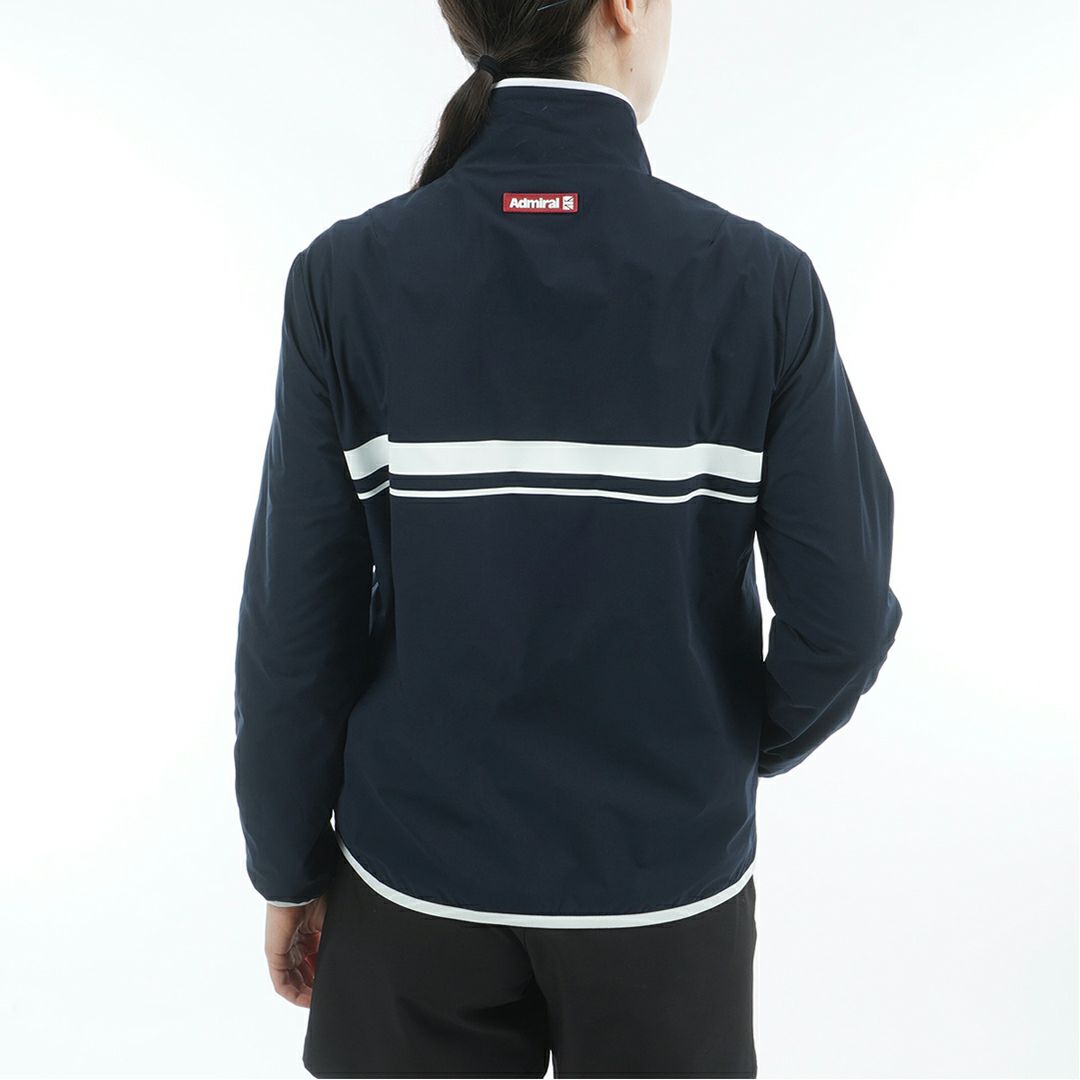 アドミラル ゴルフ Admiral GOLF レディース レディース ロゴライン ウィンドジャケット ADLA560 詳細7