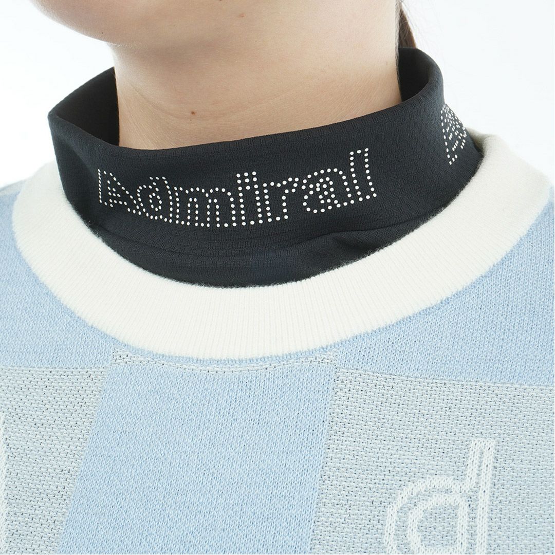 アドミラル ゴルフ Admiral GOLF レディース レディース モノグラムジャカード　ライトクルーニットベスト ADLA561 詳細13