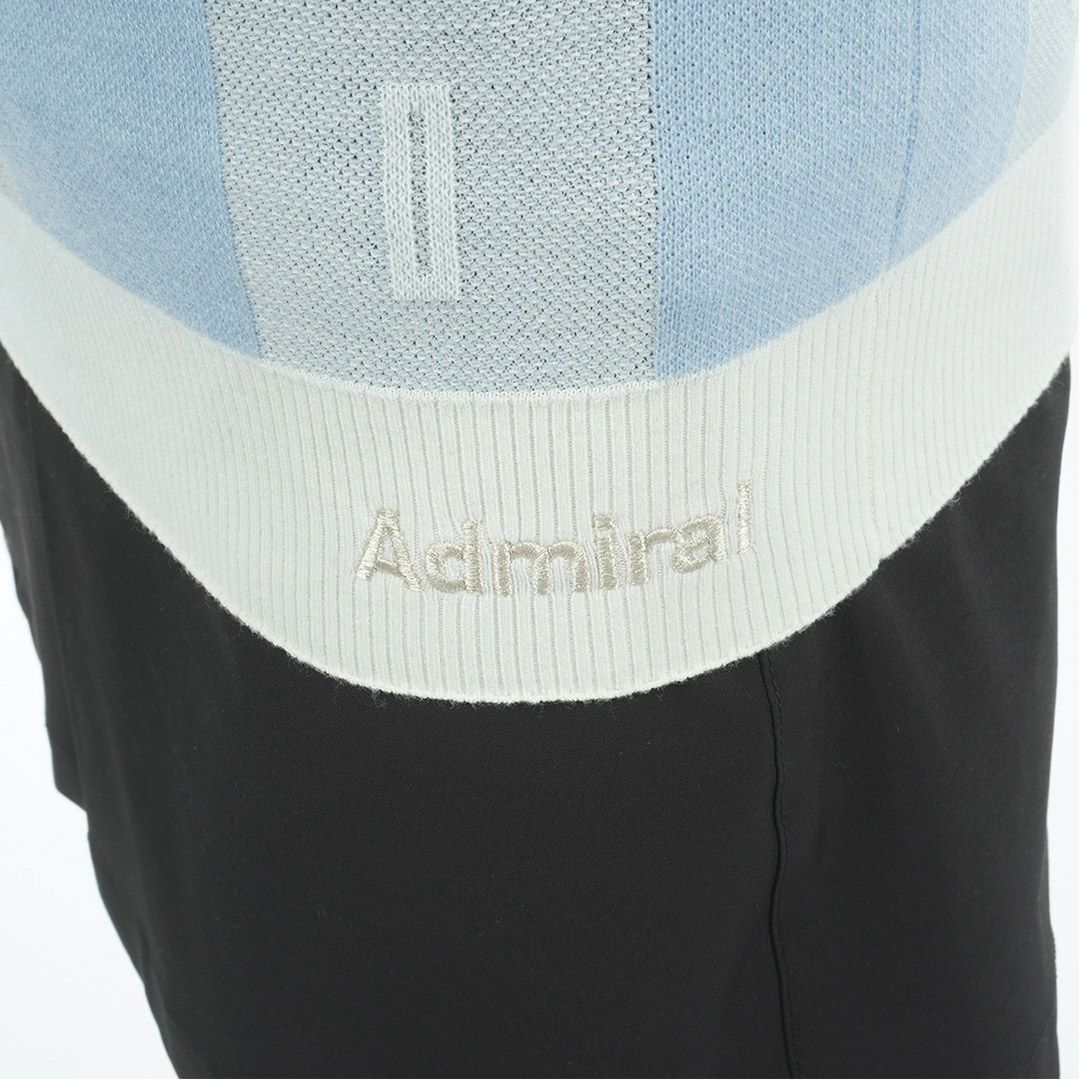 アドミラル ゴルフ Admiral GOLF レディース レディース モノグラムジャカード　ライトクルーニット ADLA562 詳細14
